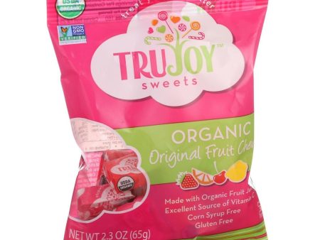 Trujoy Sweets Organic Fruit Chews - 2.3 Oz - Case Of 12 Online