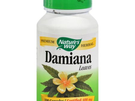 Nature s Way Damiana Leaves - 100 Capsules Discount