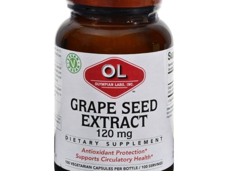 Olympian Labs Grape Seed Extract - 120 Mg - 100 Capsules For Discount