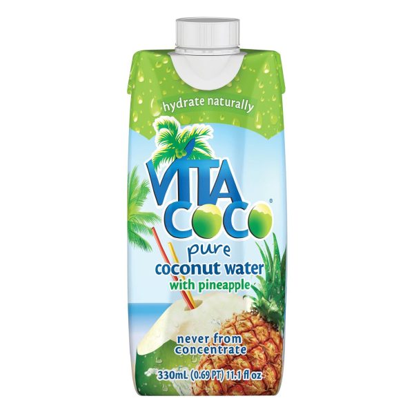 Vita Coco Coconut Water - Pineapple - Case Of 12 - 11.2 Oz. Hot on Sale