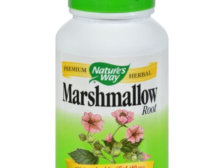 Nature s Way Marshmallow Root - 100 Capsules Sale