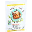 Wild Friends Organic Sunflower Butter - Honey - 1.15 Oz - Case Of 10 For Sale