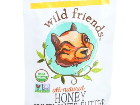 Wild Friends Organic Sunflower Butter - Honey - 1.15 Oz - Case Of 10 For Sale