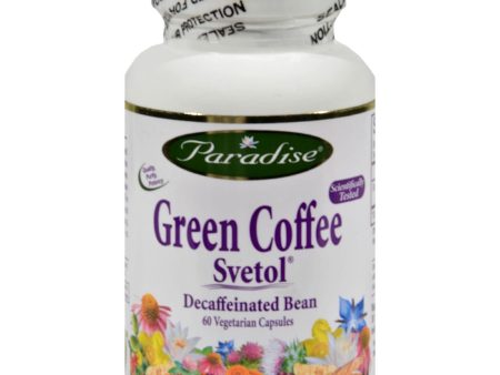 Paradise Herbs Green Coffee Svetol - 60 Vcaps Cheap