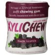 Xylichew Gum - Black Licorice - Jar - 60 Pieces - 1 Case Online now