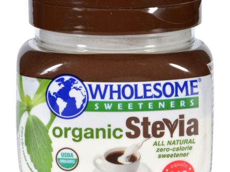 Wholesome Sweeteners Stevia - Organic - Jar - 4.2 Oz - Case Of 6 Online Sale