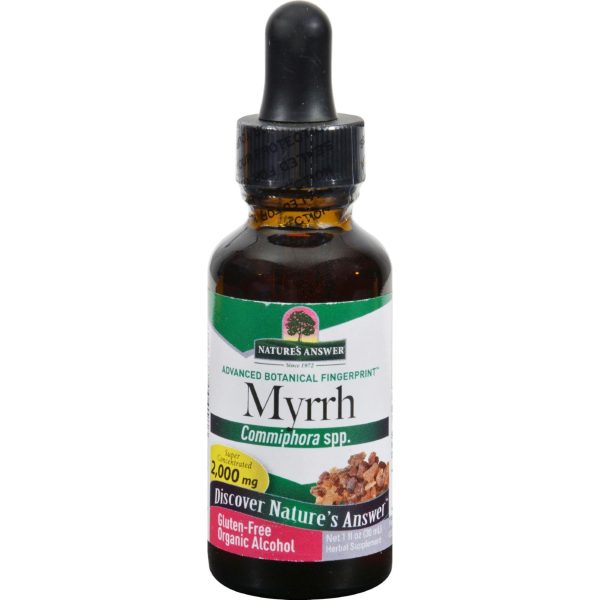 Nature s Answer Myrrh Oleo-gum-resin - 1 Fl Oz Online now