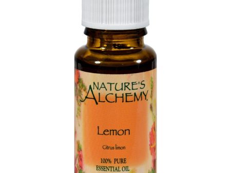 Nature s Alchemy 100% Pure Essential Oil Lemon - 0.5 Fl Oz Cheap