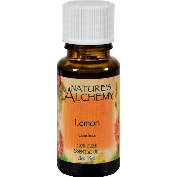 Nature s Alchemy 100% Pure Essential Oil Lemon - 0.5 Fl Oz Cheap