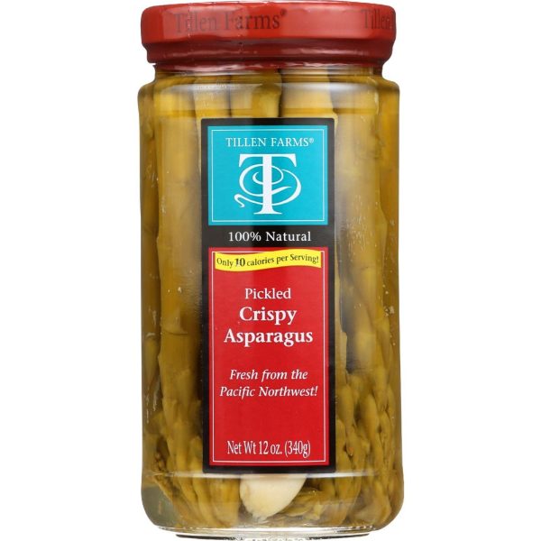 Tillen Farms Asparagus - Pickled - Crispy - 12 Oz - Case Of 6 Supply