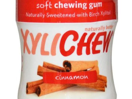 Xylichew Gum - Cinnamon - Jar - 60 Pieces - 1 Case For Sale