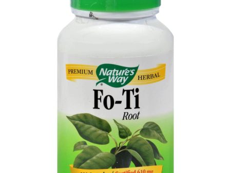 Nature s Way Fo-ti Root - 100 Capsules on Sale