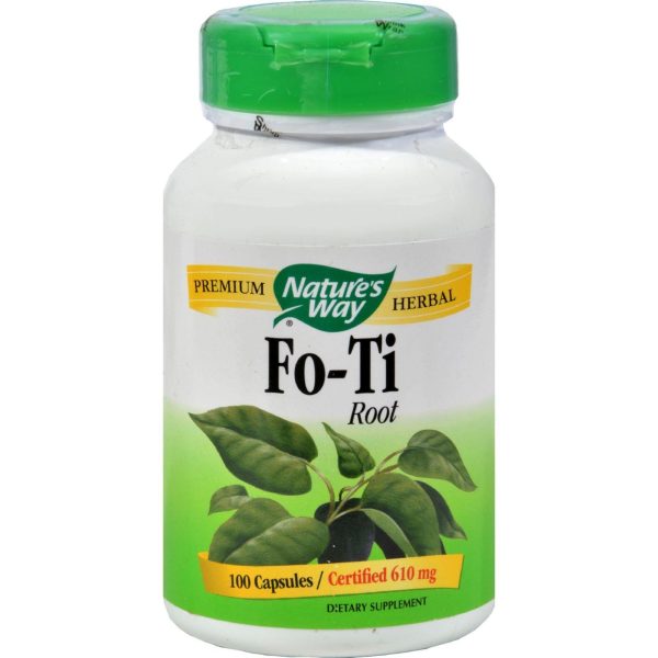 Nature s Way Fo-ti Root - 100 Capsules on Sale