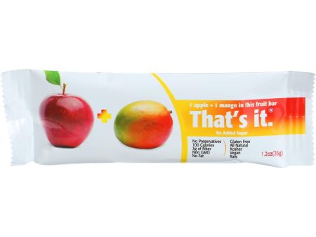 That s It Fruit Bar - Apple And Mango - Case Of 12 - 1.2 Oz For Cheap