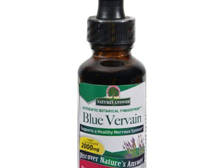 Nature s Answer Blue Vervain Herb - 1 Fl Oz Online Hot Sale