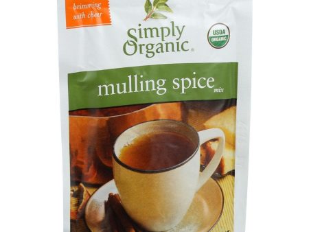 Simply Organic Mulling Spice - Organic - Gluten Free - 1.2 Oz - Case Of 8 Online