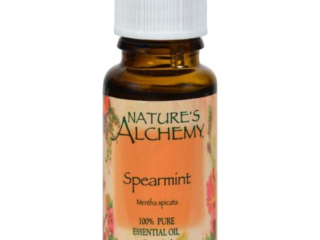 Nature s Alchemy 100% Pure Essential Oil Spearmint - 0.5 Fl Oz Supply