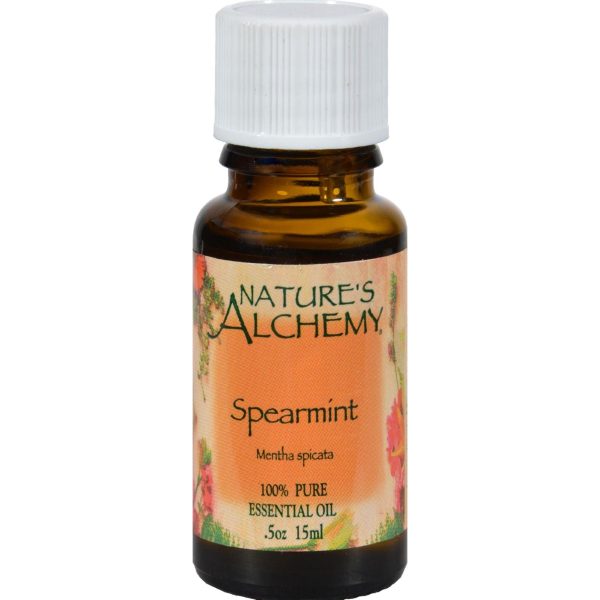 Nature s Alchemy 100% Pure Essential Oil Spearmint - 0.5 Fl Oz Supply