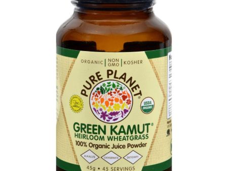 Pure Planet Green Kamut Dried Juice - 45 G Online now