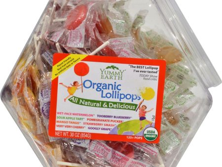 Yummy Earth Counter Top Bin Lollipops Assorted Flavors - 30 Oz Online now