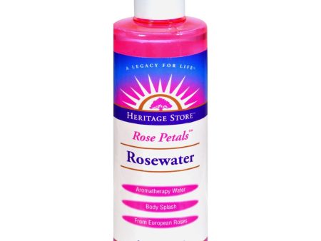 Heritage Products Rose Petals Rosewater - 8 Fl Oz Sale