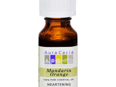 Aura Cacia 100% Pure Essential Oil Mandarin Orange - 0.5 Fl Oz Fashion