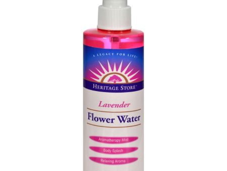 Heritage Products Flower Water Lavender - 8 Fl Oz Hot on Sale