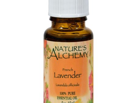 Nature s Alchemy 100% Pure Essential Oil French Lavender - 0.5 Fl Oz Discount