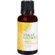 Via Nature Essential Oil - 100 Percent Pure - Lemon - 1 Fl Oz Cheap