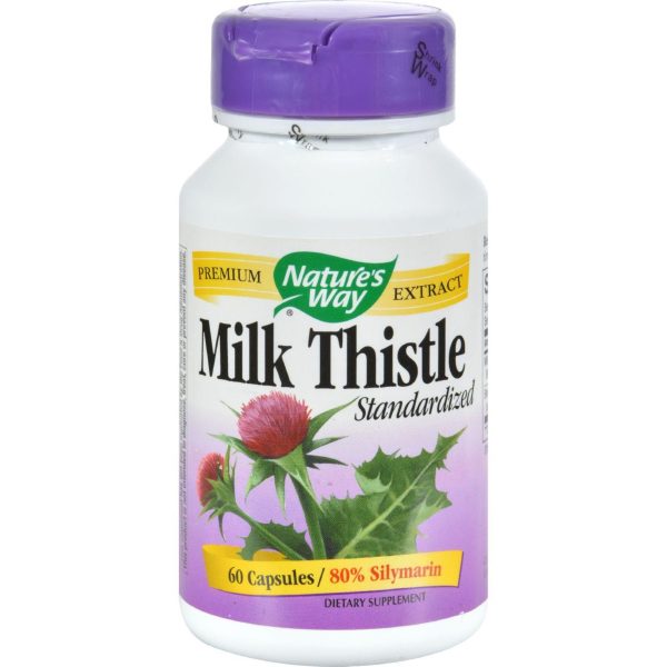 Nature s Way Milk Thistle Standardized - 60 Capsules Online