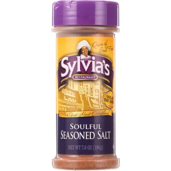 Sylvias Seasoned Salt - Soulful - 7 Oz - Case Of 6 Online