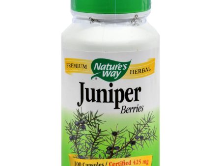 Nature s Way Juniper Berries - 100 Capsules on Sale