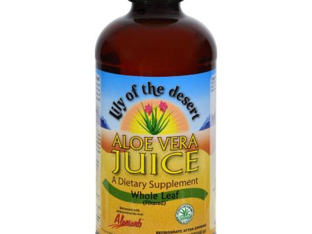 Lily Of The Desert Aloe Vera Juice Whole Leaf - 32 Fl Oz - Case Of 12 Sale