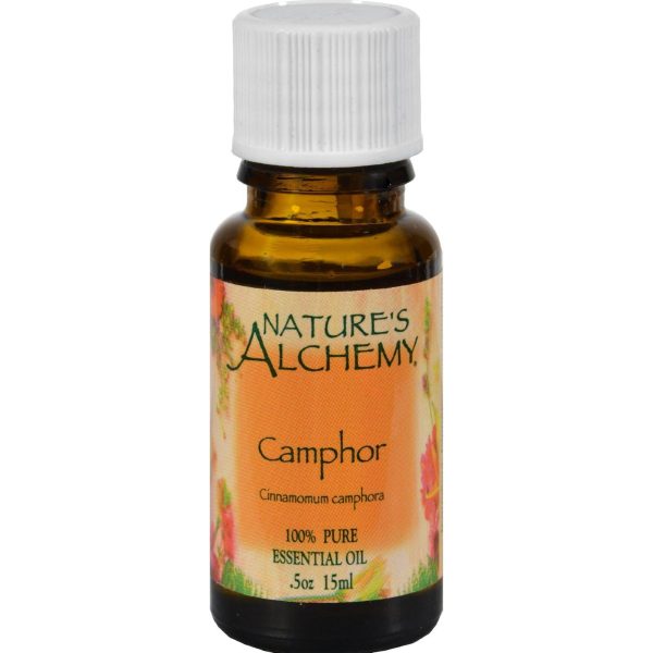 Nature s Alchemy Essential Oil - Camphor - .5 Oz Online Hot Sale