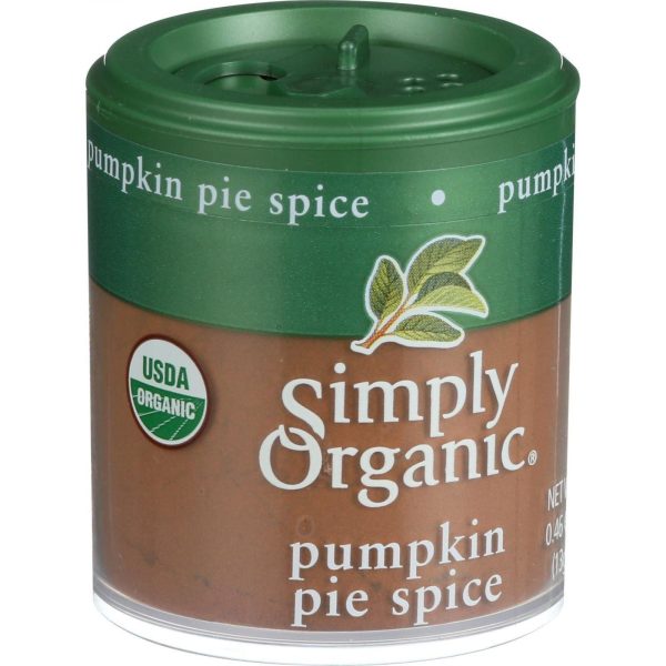 Simply Organic Pumpkin Pie Spice - Organic - .46 Oz - Case Of 6 on Sale