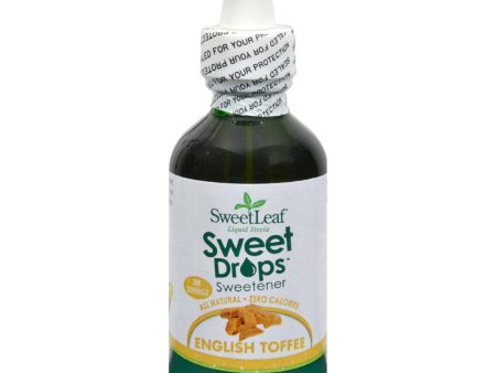 Sweet Leaf Sweet Drops Sweetener English Toffee - 2 Fl Oz on Sale