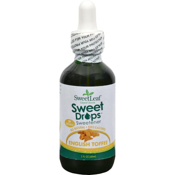 Sweet Leaf Sweet Drops Sweetener English Toffee - 2 Fl Oz on Sale