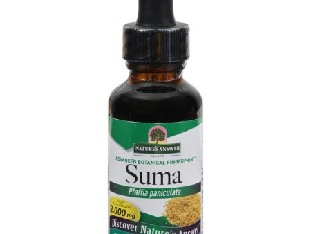 Nature s Answer Alcohol Free Suma - 1 Oz Hot on Sale