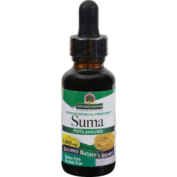 Nature s Answer Alcohol Free Suma - 1 Oz Hot on Sale