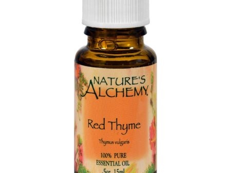 Nature s Alchemy 100% Pure Essential Oil Red Thyme - 0.5 Fl Oz For Cheap