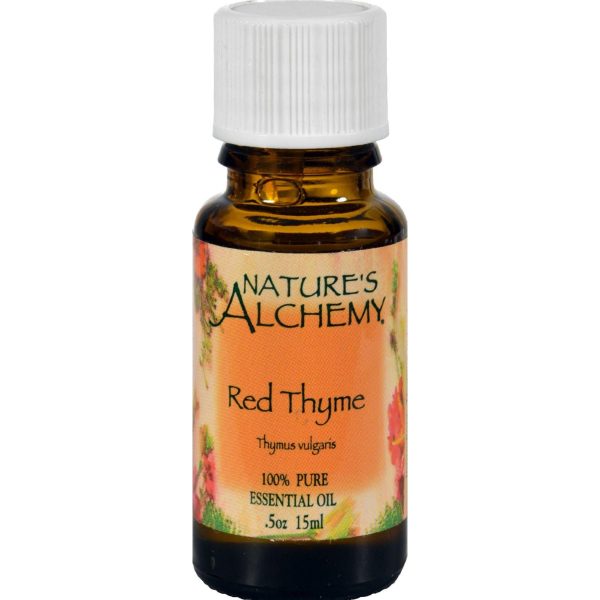 Nature s Alchemy 100% Pure Essential Oil Red Thyme - 0.5 Fl Oz For Cheap