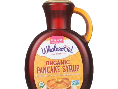 Wholesome Sweeteners Pancake Syrup - Organic - Original - 20 Oz - Case Of 6 Online Sale