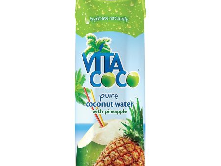 Vita Coco Coconut Water - Pineapple - Case Of 12 - 1 Liter on Sale