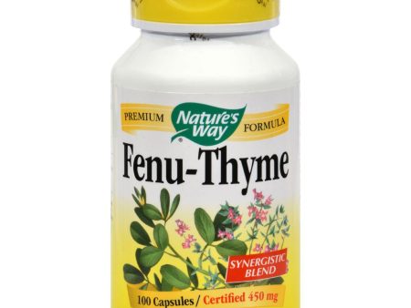 Nature s Way Fenu-thyme - 100 Capsules For Sale