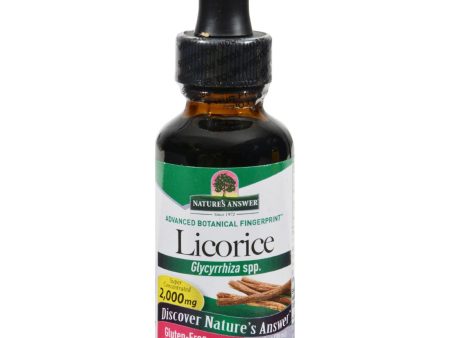 Nature s Answer Licorice Root - 1 Oz Fashion