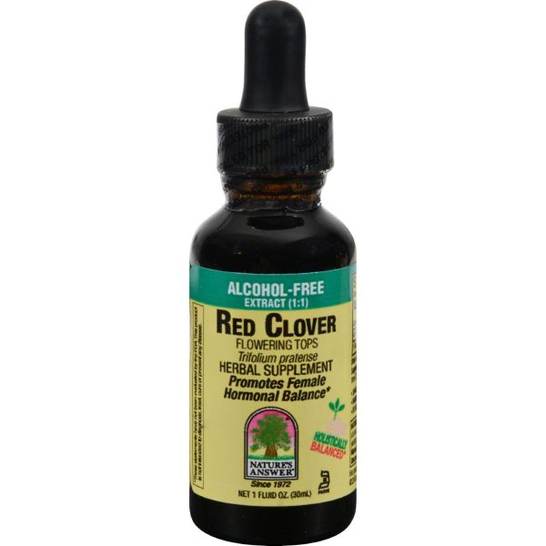 Nature s Answer Red Clover Tops Extract - Alcohol-free - 1 Oz Online