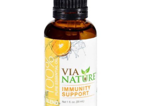 Via Nature Essential Oil Blend - Immunity Support - 1 Fl Oz For Discount