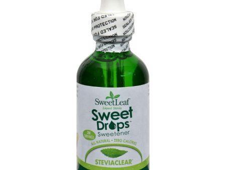 Sweet Leaf Sweet Drops Sweetener Steviaclear - 2 Fl Oz Discount