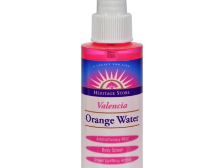 Heritage Store Atomizer Flower Water - Orange - 4 Oz For Discount