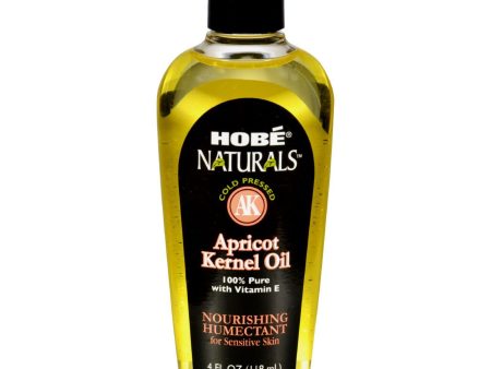 Hobe Labs Apricot Kernel Oil - 4 Fl Oz Hot on Sale